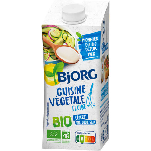 Bjorg cuisine végétale fluide bio 200ml