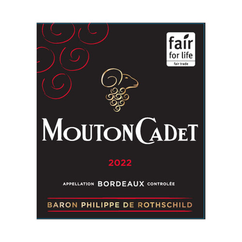 Mouton Cadet Bordeaux AOP Rouge 75cl