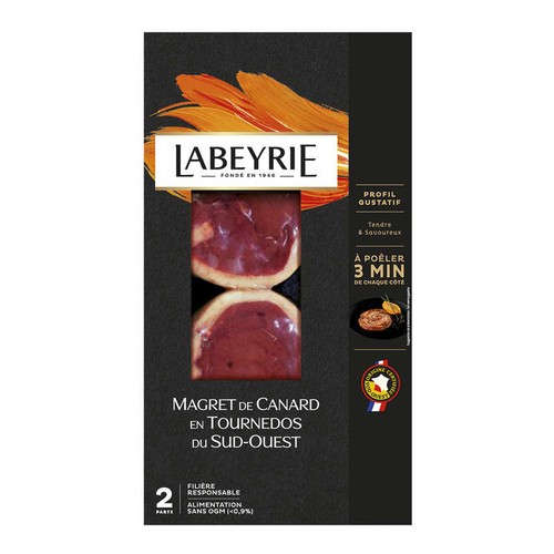 Labeyrie Magret De Canard Du Sud-Ouest En Tournedos 260G