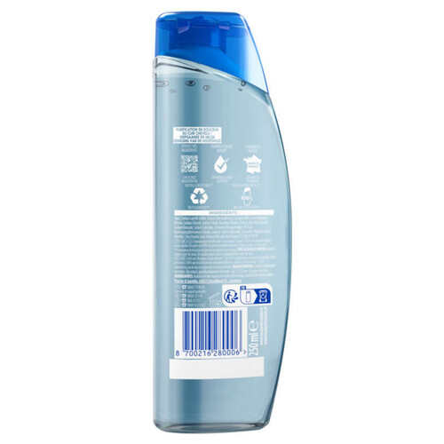 Head & Shoulders pure intense shampooing antipelliculaire 250ml