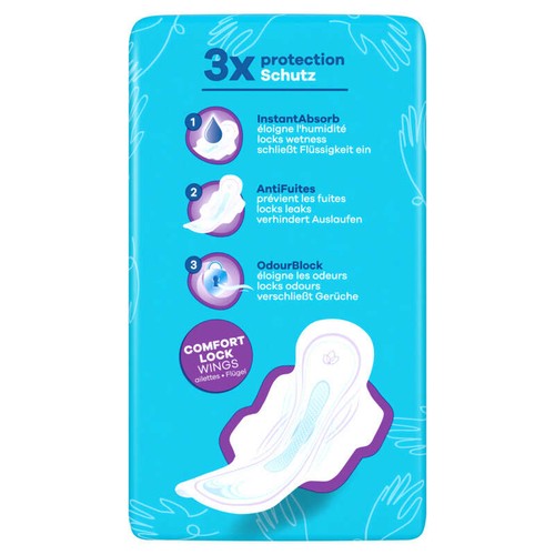 Always Ultra Serviettes long taille 2 ailettes x26 serviettes