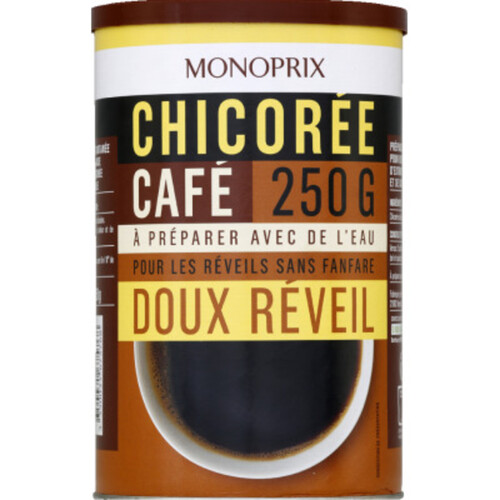 Monoprix Chicorée Café Soluble, Doux Réveil 250G