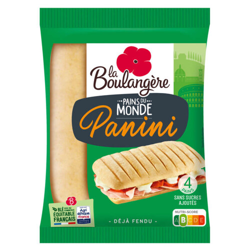 4 Pains Panini 300G La Boulangere