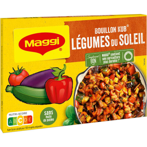 Maggi Bouillon Kub légumes soleil 180g