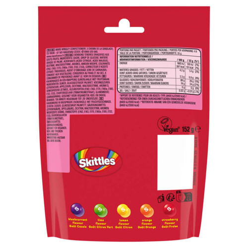 Skittles Fruits pochon 152g