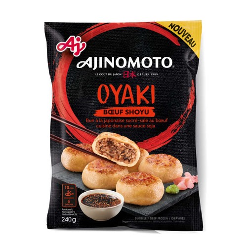 Ajinomoto Oyaki Bœuf shoyu 6x40g