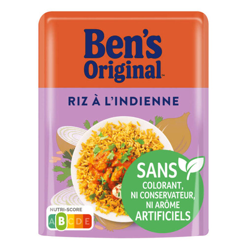 Ben'S Original riz à l'indienne micro-ondable 220g