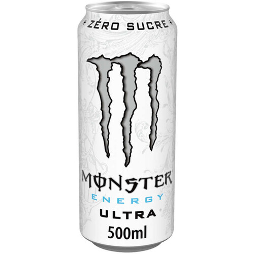 Monster ultra sans sucres boisson énergisante canette 50cl