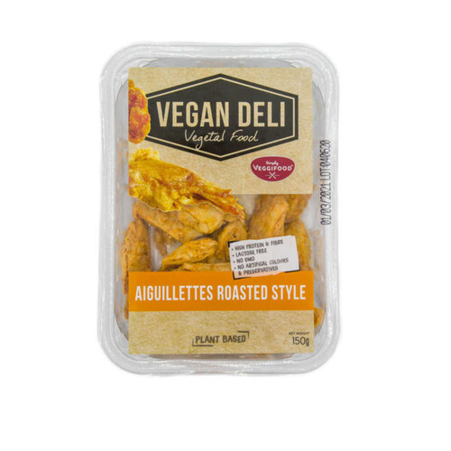 Vegan Deli Aiguillettes Rôties Végétaliennes 150G