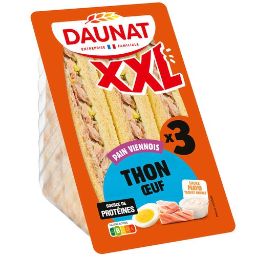 Daunat Sandwich Viennois XXL Thon 230g