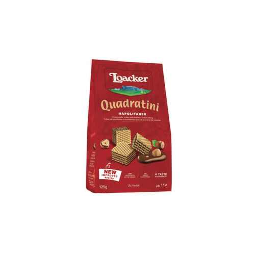 Loacker Quadratini Noisette 125g