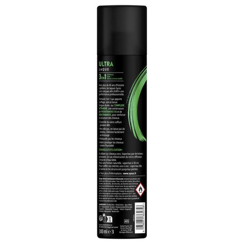 Syoss Laque Tenue Ultra Max Hold 300ml