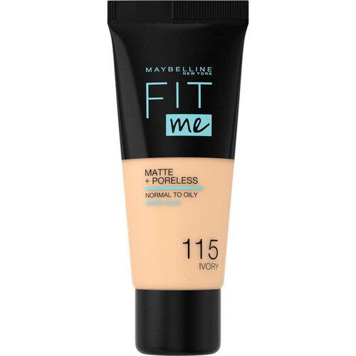 Maybelline Fit Me! Fond de Teint Matifiant 115 Ivoire