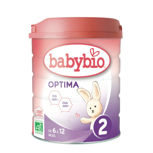 [Par Naturalia] Babybio Lait Optima 2 de 6 à 12 mois 800g