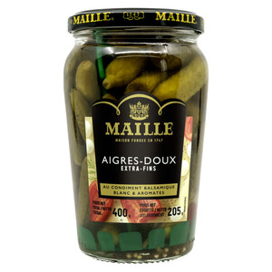 Maille Cornichons Aigres-Doux Extra-Fins 205G