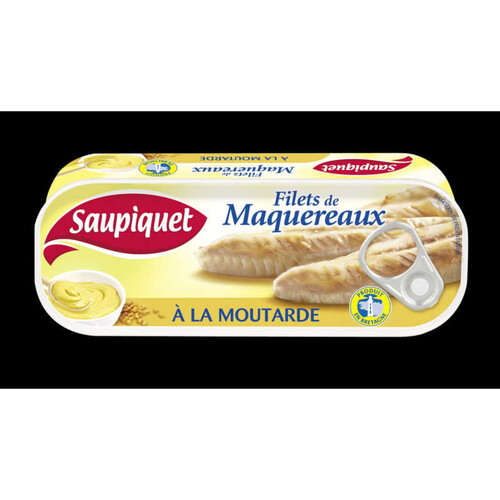 Saupiquet Filets Maquereaux Moutarde