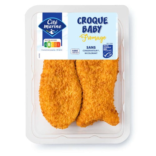 Cité Marine Croque Baby au Fromage 200g