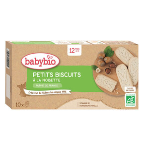 [Par Naturalia]  Babybio biscuit  noisette 12m 160g.