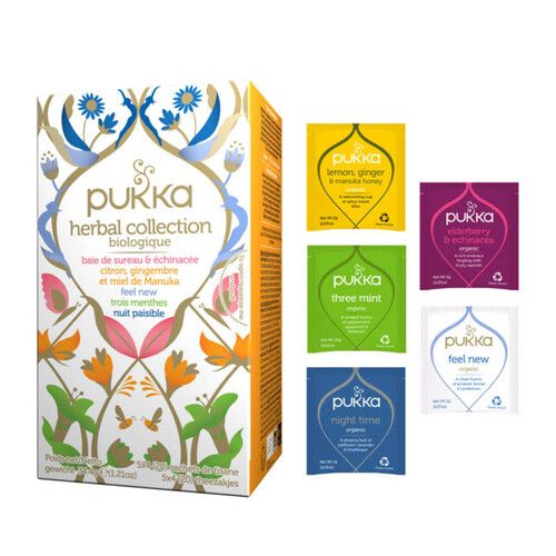 [Par Naturalia] Pukka Infusions Herbal Collection Bio 20 sachets 34g