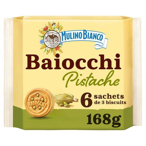 Baiocchi pistacchio Biscuit croustillant 168g