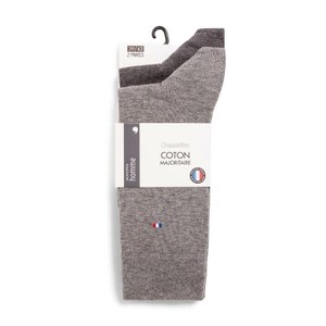 Lot De 2 Paires De Chaussettes Unies