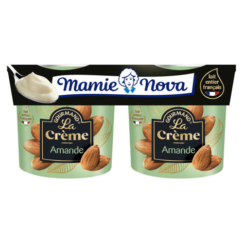 Mamie Nova Crème amande 2x150g