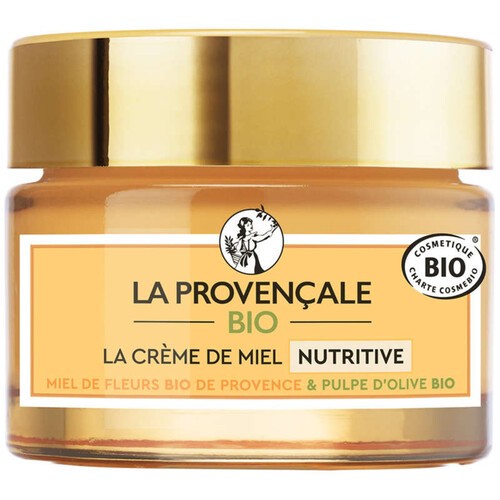 La Provencale Bio Crème Visage Nutritive Miel 50ml