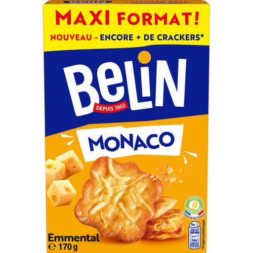 Belin Crackers À L'Emmental 170 g