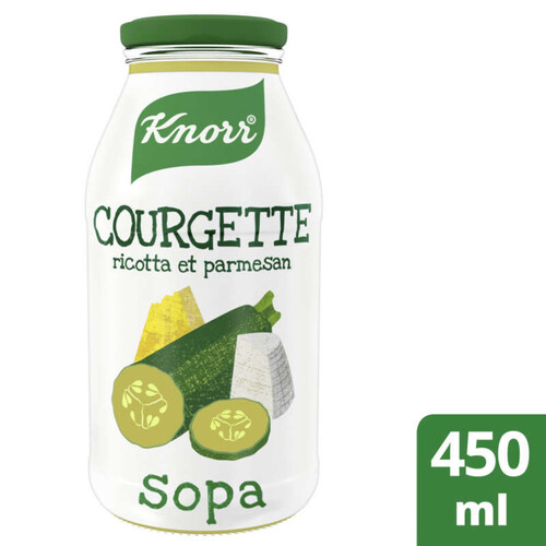 Knorr Comme à La Maison Soupe Liquide Courgette Ricotta Parmesan 45cl