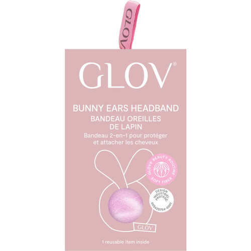 Glov Bandeau 2-en-1 Oreilles de Lapin