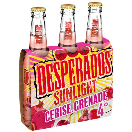 Desperados Sunlight Cerise & Grenade 3x33cl