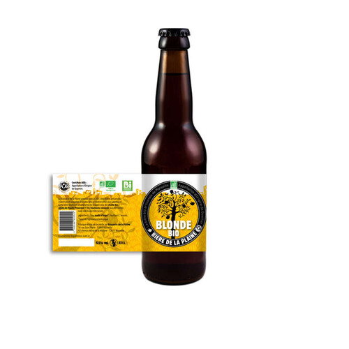 Bière de la Plaine Blonde Terroir Bio 33cl