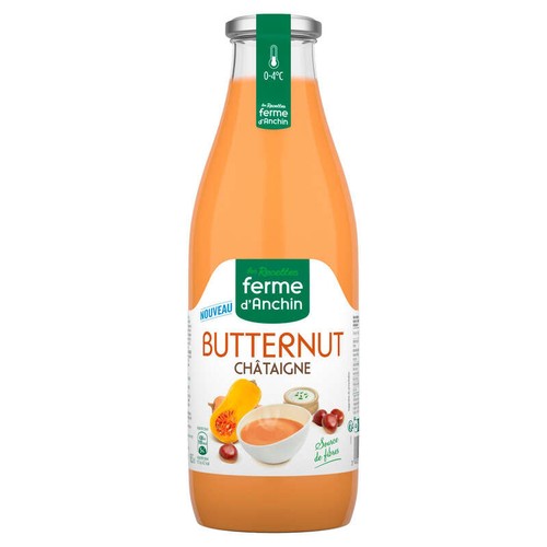 Les Recettes Ferme d'Anchin Soupe Butternut Châtaigne 98,5cl