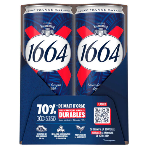 1664 Bière Blonde 6x33cl