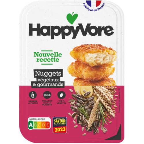 Happyvore Nugget végétal 210g