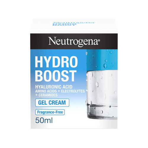 Neutrogena Hydro Boost Crème Visage Hydratante Gel-Crème, Pot 50ml