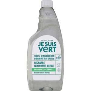 Monoprix Je Suis Vert Recharge Nettoyant Vitres 75cl
