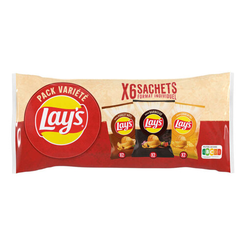 Lay's Chips pack variété format individuel