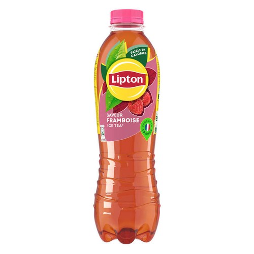 Lipton Ice Tea Thé Glacé Saveur Framboise 1,25L