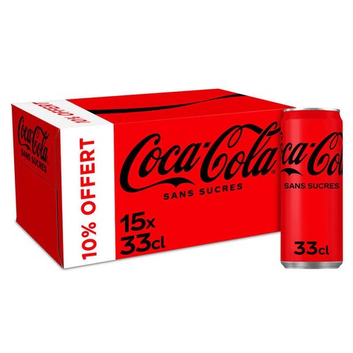 Coca Cola Zero 15x33cl