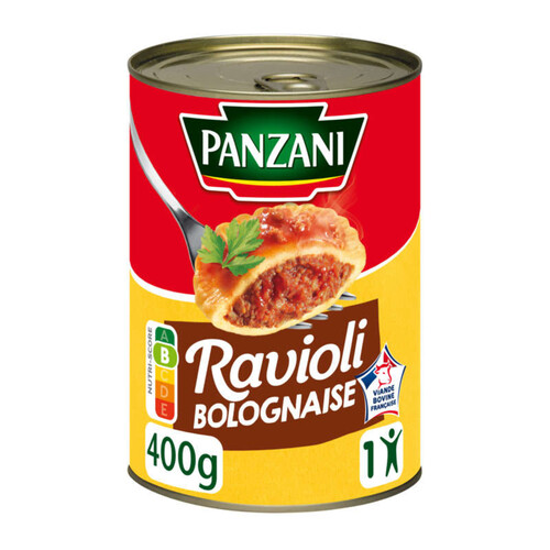 Panzani Ravioli sauce bolognaise 400g