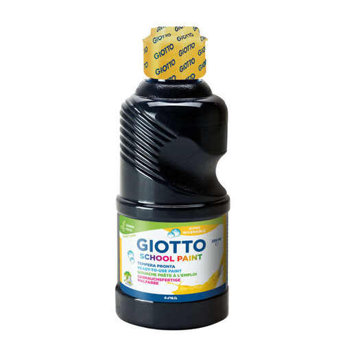 Gouache Giotto 250ml, Noir