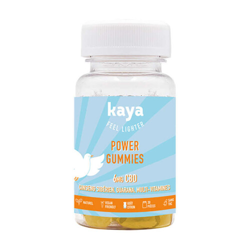 Kaya Power Gummies 6mg CBD x30 Pièces