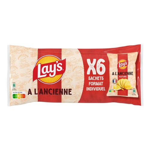Lay's Chips Multipack à l'Ancienne Nature 6x28g