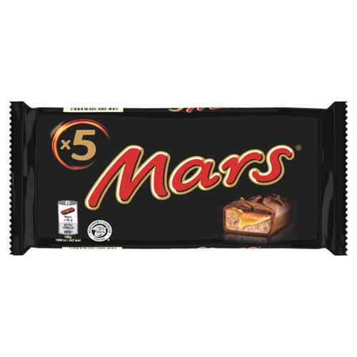 Mars barre x5 - 225g