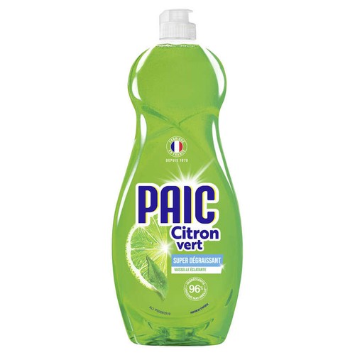 Paic Liquide vaisselle éclat citron vert 750ml