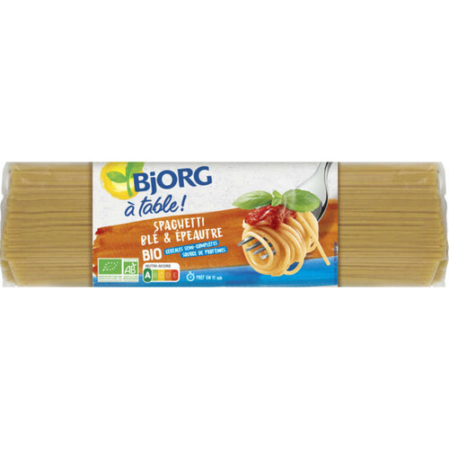 Bjorg Spaghetti Blé et Épeautre Bio 500g