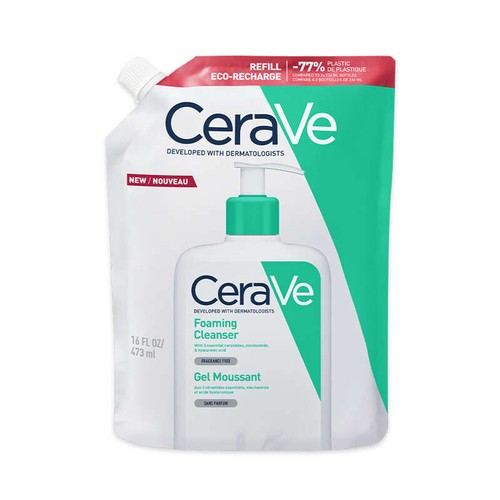 Cerave Gel moussant nettoyant visage 473ml