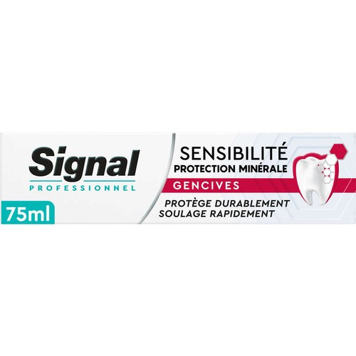 Signal Professionnel Dentifrice sensibilité action minérale gencives 75ml