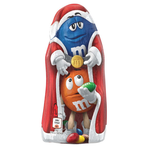 M&M'S moulage chocolat au lait noël 100g